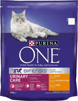 Purina One Urinary Care Complete Dry Cat Food with Rich in Chicken and Whea 800G