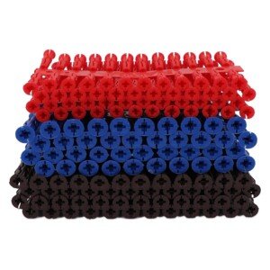 272 x Assorted Genuine Uno Rawl Plugs Universal Wall Expansion Screw Fixings, Multicolor