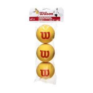 Wilson Starter Foam Tennis Balls, Yellow/Red