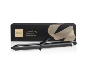 ghd Curve® Curl Tongs, For Lasting Healthy-Looking Curls, With Ultra-Zone Technology And Optimum Styling Temp 185ºC, Protective Cool Tip, Auto Sleep Mode