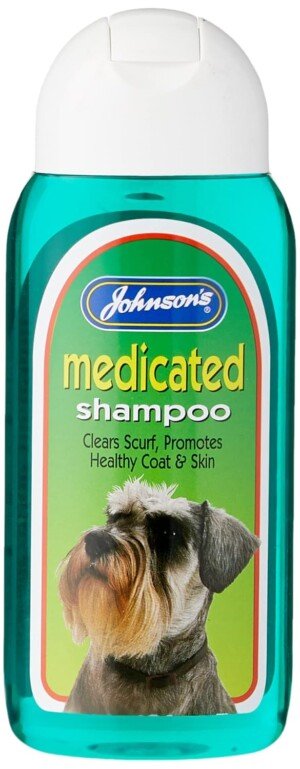 Johnsons Vet Medicated Shampoo, 200 ml Clear 1614G012