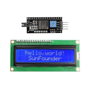 SunFounder IIC I2C TWI 1602 Serial LCD Module Display compatible with Arduino R3 Mega 16x2