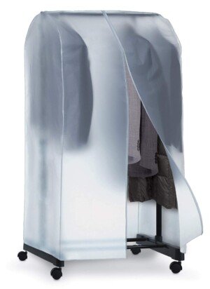 Domopak Living 8001410071651 Flap Couvrir Stander, Clear, 50 x 95 x 160 cm