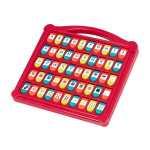 Battat – Pop – Up Alphabet – 50 Letter & Picture Flaps – Shapes, Colors & Letters – Educational & Learning Toys – 3+ Years– Hide & Seek Alphabet