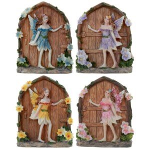 Puckator Collectable Flower Fairy Figurine - Secret Fairyland Door (1 supplied)