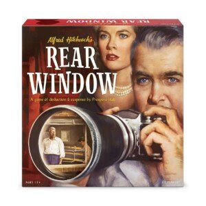 FUNKO GAMES Alfred Hitchcock`s Rear Window Board Game - Mysterious Cooperative Decision Making Game Features Hollywood Legends Grace Kelly and Jimmy Stewart