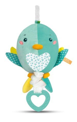 Clementoni - 17269 - Soft Bird Musical Plush for babies, ages 0 months plus
