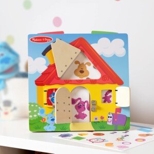 Melissa & Doug 33060 Blues Clues And You, Wooden Activity Board With Cards, Activity Board Bundle For Children, Developmental Play, 3+, Gifts For Boy Or Girl, Multicolour