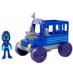 PJ Masks Vehicle & Figure - Night Ninja Bus (2017)
