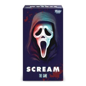 FUNKO GAMES Presents: Scream - The Game | Thrilling Mystery Horror Board Game with Interactive iOS/Android App | For 3-8 Players Ages 13+