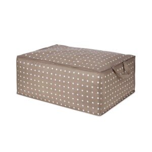 Compactor Duvet Storage Bag, 50 x 70 x 30 cm, Polypropylene, Rivoli Range, Brown/White, RAN4566