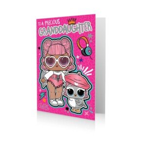 Granddaughter LOL Surprise Happy Birthday Granddaughter Card