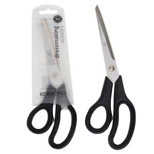 KORBOND - 9'' Dressmaking Scissors with Comfort Grip Handles