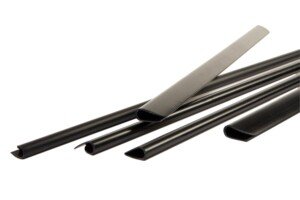 Pavo - A4 6 mm Slide Binders ,capacity: 20 to 40 sheets - Black (Pack of 25)
