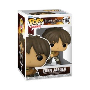 Funko POP! Animation: Attack on Titan - Eren Jaeger Yeager - Collectable Vinyl Figure - Gift Idea - Official Merchandise - Toys for Kids & Adults - Anime Fans - Model Figure for Collectors