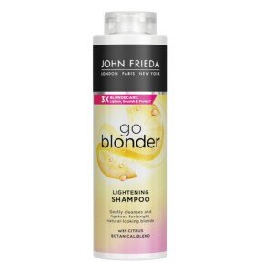 John Frieda Lightening for Blonde Hair, Citrus, Shampoo, 500 ml (Pack of 1)
