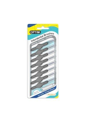 Stoddard Icon Interdental Brush 25 8 Brush In One Pack 1.3Mm Grey