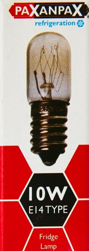 Paxanpax PRF004 Universal Lamp Bulb For Refrigerator & Freezer [E14, 10W]