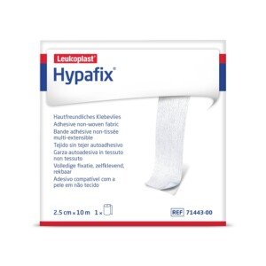 Hypafix Wide-Area Fixation, 2.5 cm x 10 m, 1 Roll