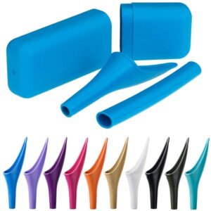 SHEWEE Extreme Female Urinal – UK Made – Reusable & Portable Urination Device. Festival, Camping, Car, Hiking Essentials for Women. Stand to Pee Device W/Carry Case and Extension Pipe