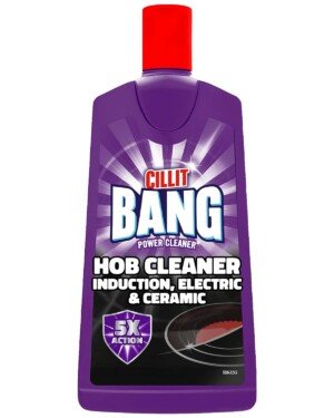Cillit Bang Hob Cleaner, For Cleaning Burnt-on Stains, Ovens and Stovetops, 200ml