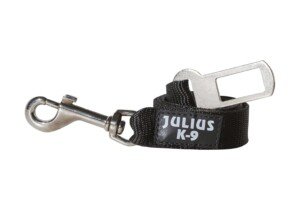 Julius-K9 Seat Belt Connecting For Dogs, Size 2, Black