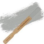 Front view of the Hemway Bamboo Paint Stirrer Mixer (28 cm x 2.5 cm) showcasing its sleek design