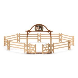 Schleich 42434 Paddock with Entry gate,6.8 x 19 x 11.5 cm