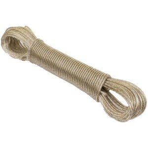 10m Extra Heavy Duty Steel Core Washing Rope Line Laundry Clothes Lines Thick & Strong cloth washing line Garden Outdoor