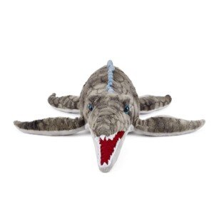 Zappi Co Children's Realistic Lifelike Large Plush Toy - Soft & Cuddly Stuffed Animal for Boys and Kids (38cm Length) (Mosasaurus)