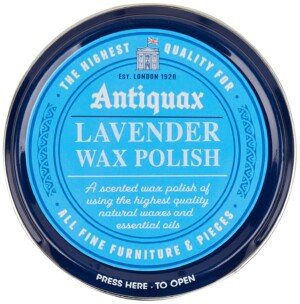 Antiquax Lavender Polish 100ml – Natural Wax Furniture Polish with Lavender Fragrance; Protects, Nourishes and Restores Wooden Surfaces; Trusted Sustainable Wood Care Solution