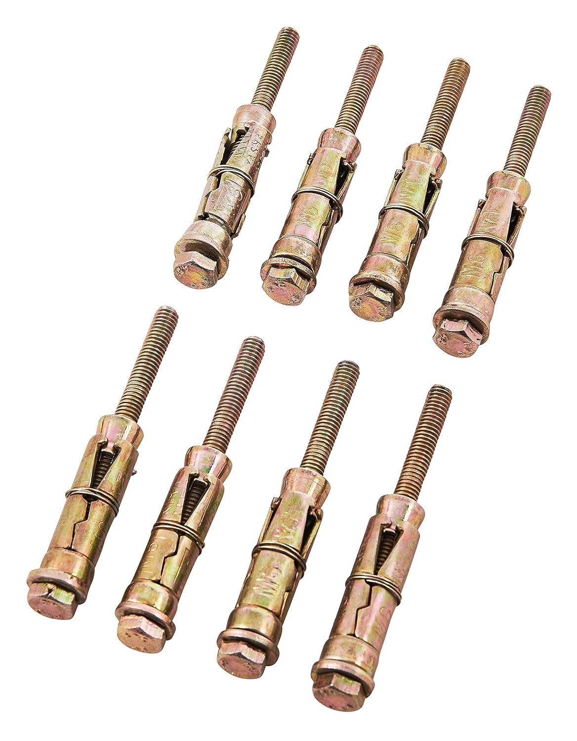 Amtech S5920 8 Piece M6 x 75mm expansion bolts