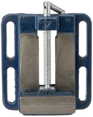 Toolzone VC019 4-Inch 100 mm Machine Vice for Pillar Drill/Hand Clamp - Blue