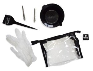 6pcs Hairdressing Brush Bowl Clip Glove Combo Salon Hair Colour Dye Tint Tool Set Colouring Kit