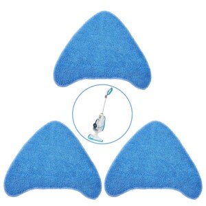 3 Pack Microfiber Steam Mop Pads Replacement for Vax Steam Mops, S84-W7-P/S85-CM/ S7/ S86-SF-CC/ S86-SF-C/S87-T1-B/S88-W1M-B and More, Type 1, Replace 1-1-131448-00，Washable and Reusable.