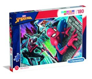 Clementoni - 29293 - Supercolor Jigsaw Puzzle for Children- Man-180 Pieces