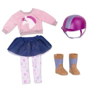 Glitter Girls– 14-Inch Doll Clothes – Gallop & Glow! Outfit – Toys, Clothes & Accessories For Girls 3 – Year – Old & Up