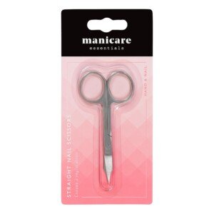 Manicare Nail Scissors, Professional Japanese Stainless Steel, Sharp Straight Tips, Trims Nails, Cuticles And Dead Skin, Beauty Scissors For Trimming Eyebrows, Nose Hair, Fingernails And Toenails