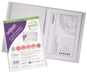 Snopake A3 Presentation Display Book 20 Pockets – Clear [Pack of 1] Ref: 11954
