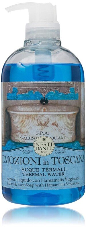 NESTI DANTE Thermal Water Liquid Soap 500 ml, White, (Pack of 1)
