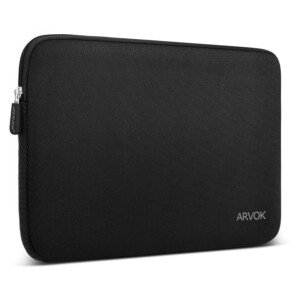 Arvok 13 13.3 14 Inch Laptop Sleeve Case for MacBook Pro/MacBook Air 13-14 inch, Water-Resistant Notebook Chromebook Computer Pouch, Carrying Bag Cover for HP/Dell/Lenovo/Asus/Acer