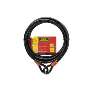 BURG-WÄCHTER Security Cable, with Two Loops, Extra Long: 500 cm, 750 500
