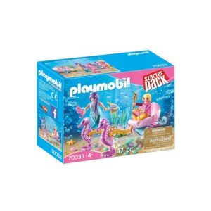 Playmobil 70033 Starter Pack SeaHorse Carriage, Fun Imaginative Role-Play, PlaySets Suitable for Children Ages 4+