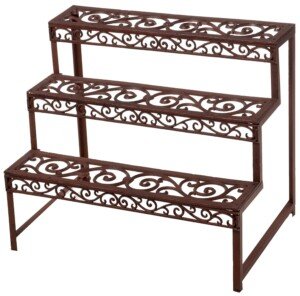 Esschert Bph33 79 x 66 x 49cm Etagere Rectangular Cast-Iron - Brown