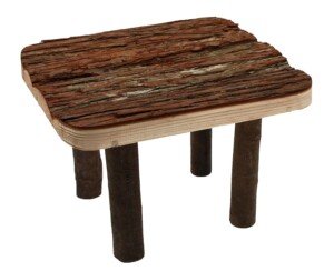 Komodo Natural Basking Platform Durable Functional Habitat Enrichment Cage Décor for Reptiles Terrarium
