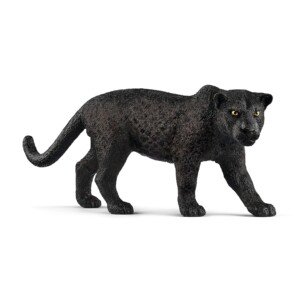 SCHLEICH 14774 Black panther Wild Life Toy Figurine for children aged 3-8 Years