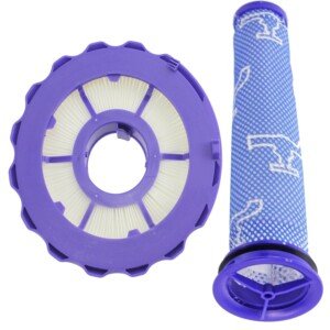 SPARES2GO Washable Pre + Post Motor HEPA Filter for Dyson DC40 Vacuum Cleaner