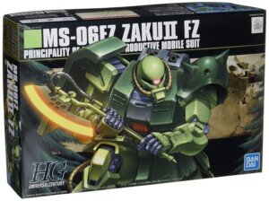 Bandai Hobby - HGUC - 1/144 HGUC Zaku Ii Kai