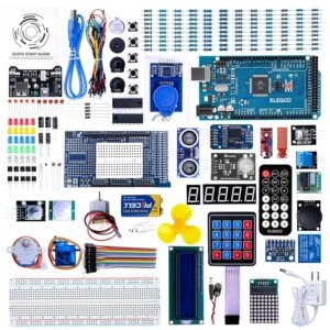 ELEGOO Mega R3 Project The Most Complete Ultimate Starter Kit Barebone PCs Compatible with Arduino IDE with Tutorial