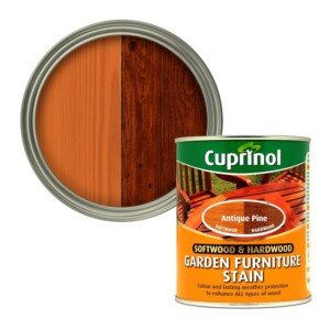 Cuprinol Garden Furniture Stain Exterior Woodcare, Antique Pine,750 ml